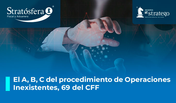 El A, B, C, del procedimiento de Operaciones Inexistentes, 69 del CFF