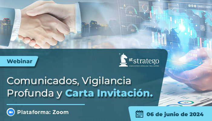 Comunicados, vigilancia profunda y carta invitación.