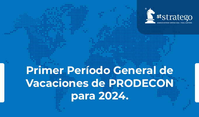 Primer Período General de Vacaciones de PRODECON para 2024.