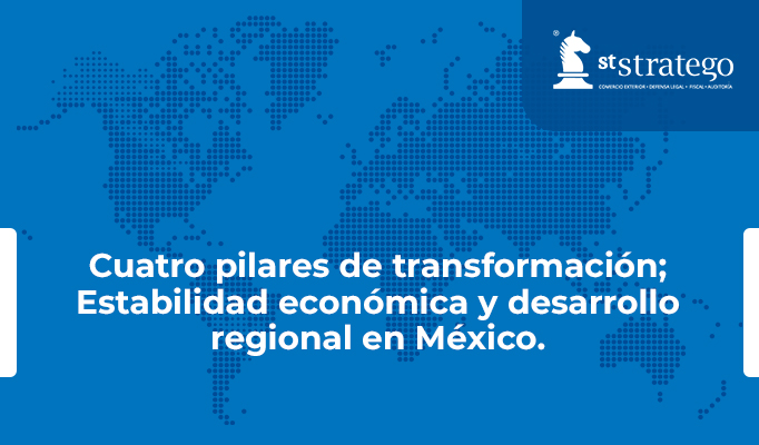 Cuatro pilares de transformación; Estabilidad económica y desarrollo regional en México.