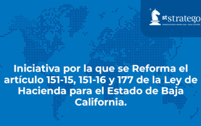 Iniciativa por la que se Reforma el artículo 151-15, 151-16 y 177 de la Ley de Hacienda para el Estado de Baja California.