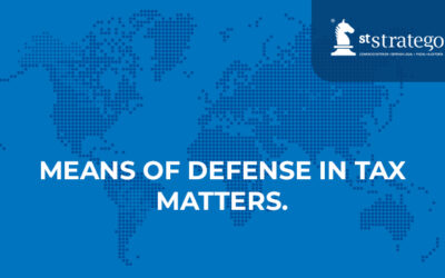 MEANS OF DEFENSE IN TAX MATTERS.