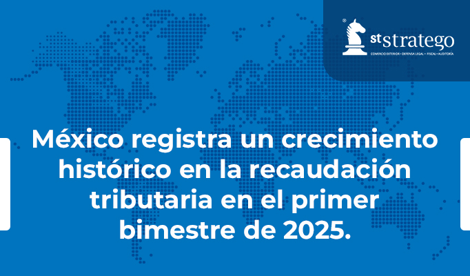 México registra un crecimiento histórico en la recaudación tributaria en el primer bimestre de 2025.